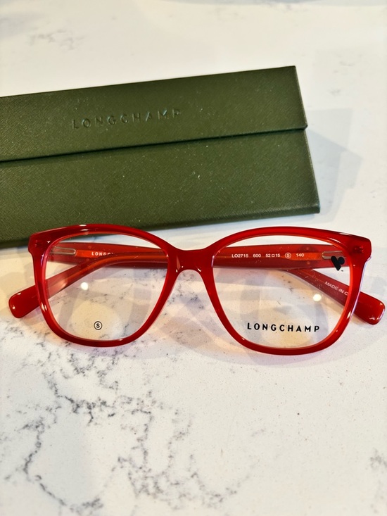 Longchamp Accessories - Brand New Longchamp Red Ladies Eyeglass Frames